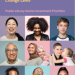 Cover of the PLV state budget submission showing nine photographs of diverse people smiling