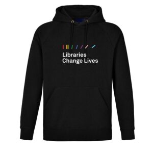 Libraries Change Lives Hoodie - Rainbow Edition