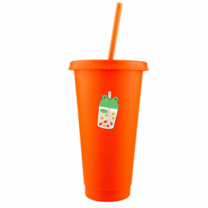 Big Summer Read Cup with Straw
